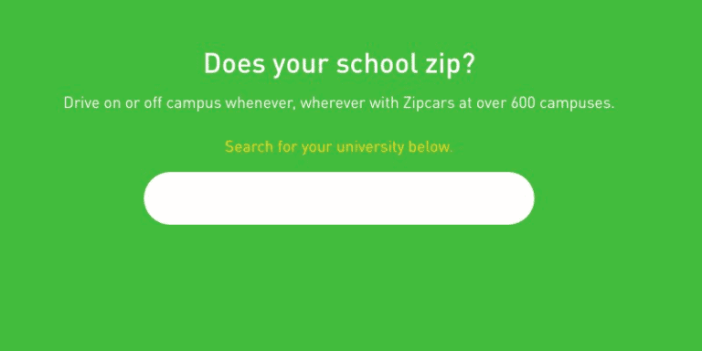 zipcar student