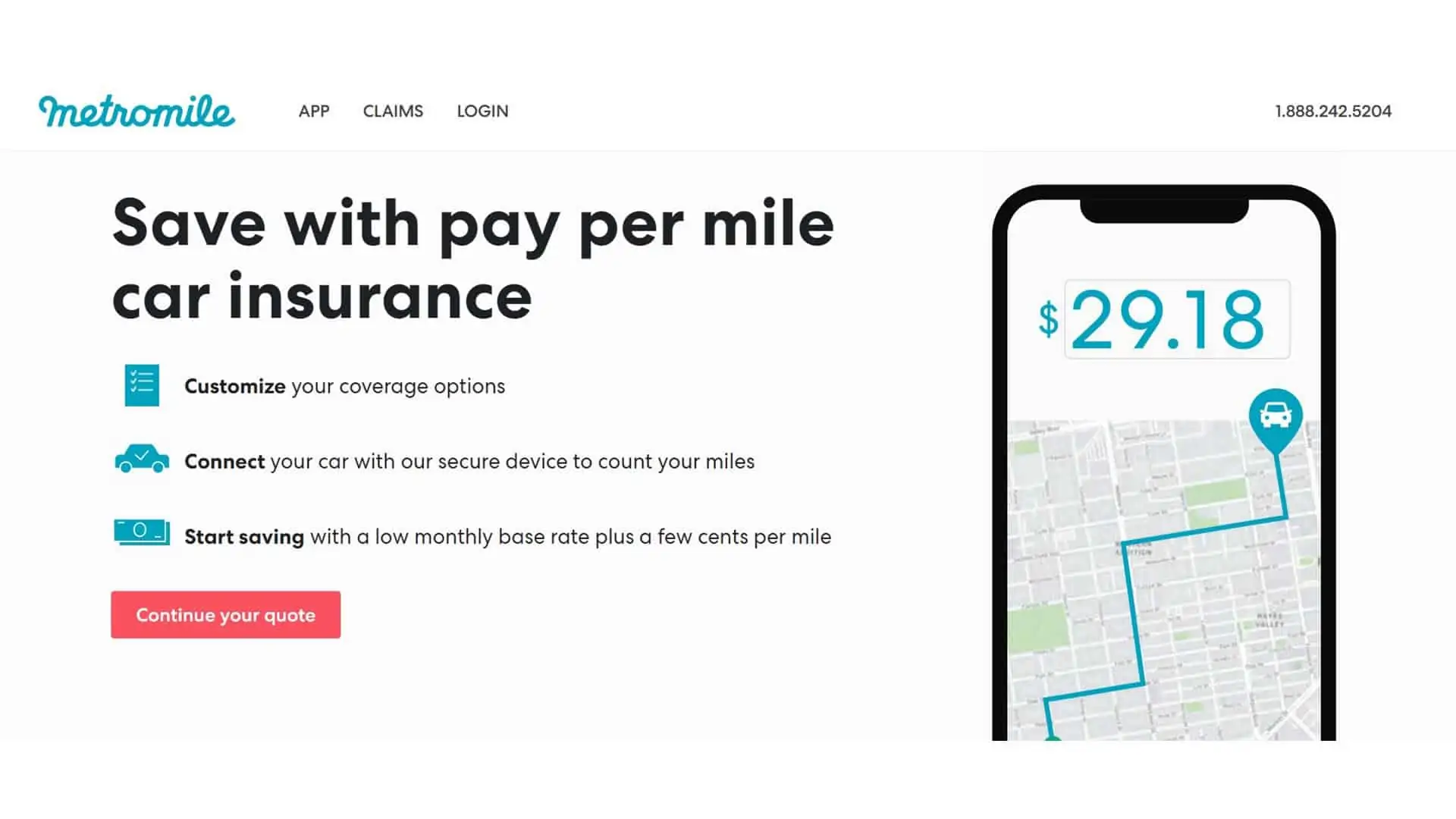 Metromile insurance car review mile pay per